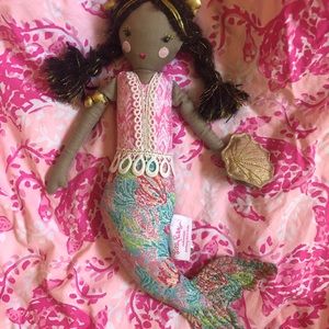 Lilly Pulitzer Mermaid Doll Pottery Barn